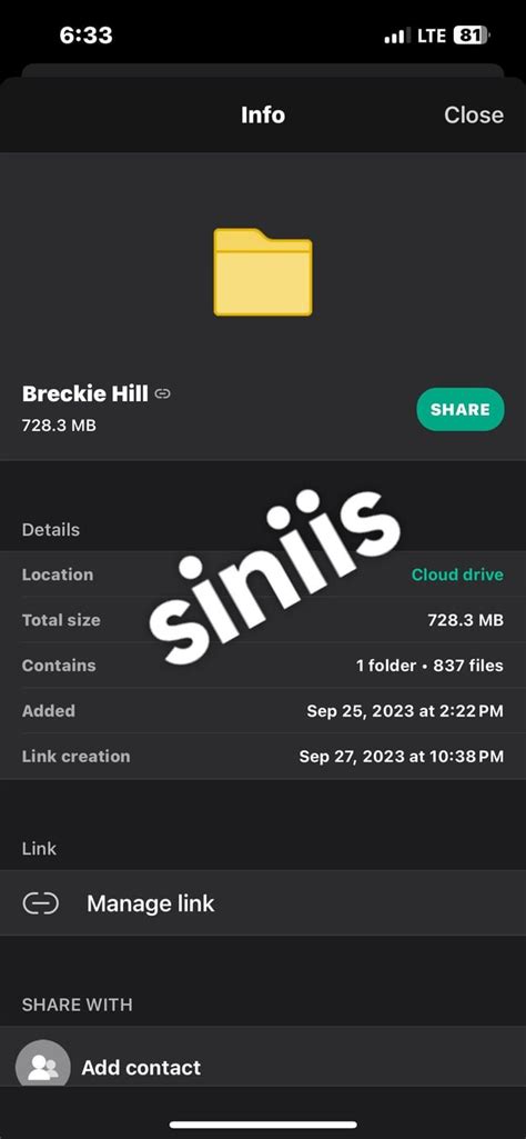 BRECKIE HILL FOLDER AND MORE .